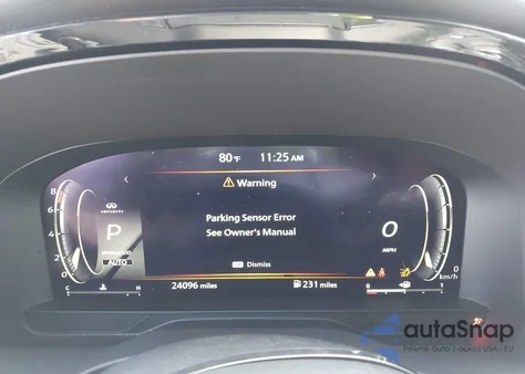 2023 Infiniti Qx60 Autograph Awd from USA, damaged, VIN 5N1DL1HU6PC352171